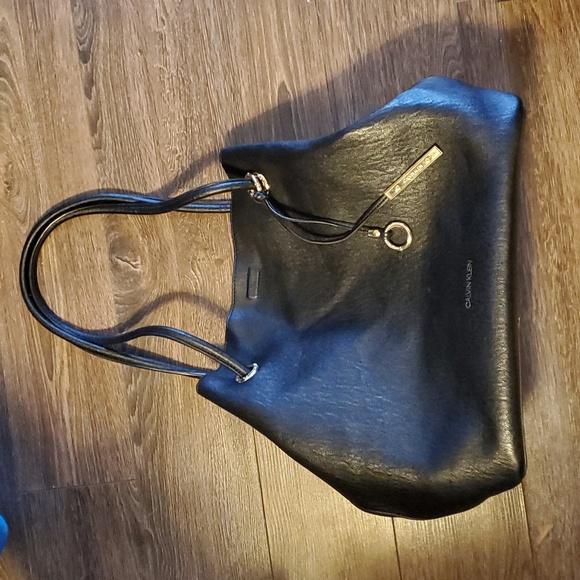 Calvin Klein  reversible leather tote bag - Picture 1 of 11